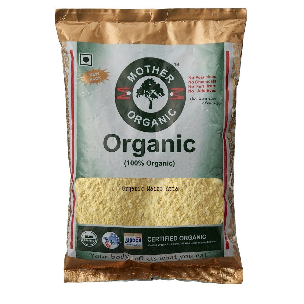 Mother Organic Maize Atta, 1kg